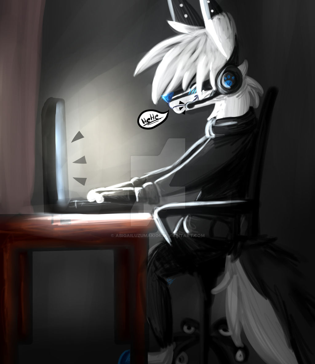 Night Playing (Furry fanart) by AbigailUzumaki04 on DeviantArt