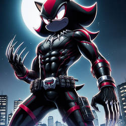 shadow the hedgehog (black phanter)