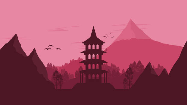 Landscape [12] - Japanese Pagoda