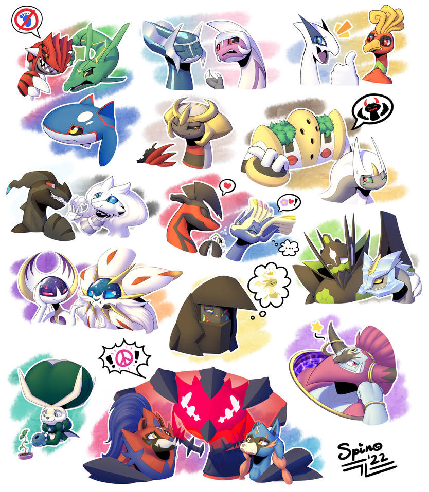 PokeGods (2022) by SpinoOne on DeviantArt