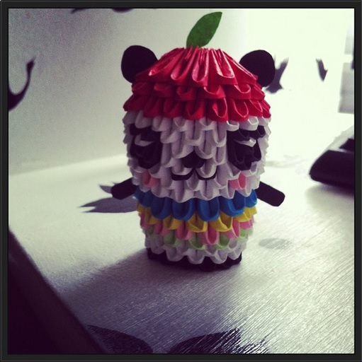 3D Origami: Pandapple