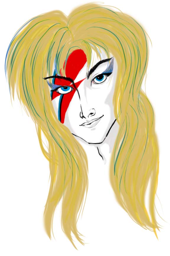 WIP - Bowie Jareth tribute