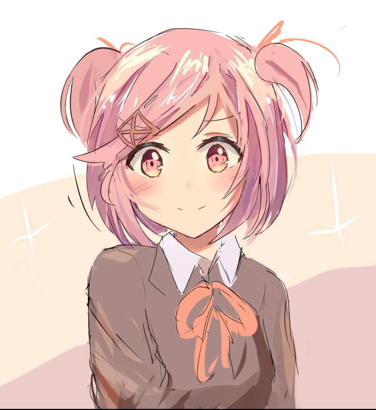 Natsuki Simple Natsuki by Gtuber45 on DeviantArt