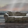 Drowning Sofa For Background Use