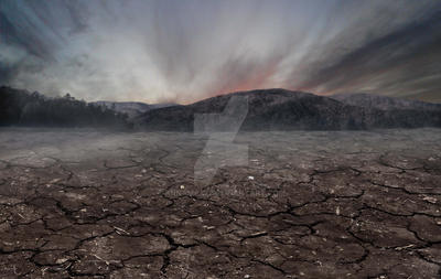 Cracked Earth Stock Photo-Premade Background