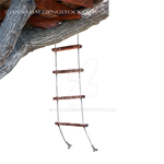 Tree House Rope Ladder Stock Photo 0721-PNG