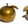 Golden Apple Stock Photo DSC 0021 PNG Collection