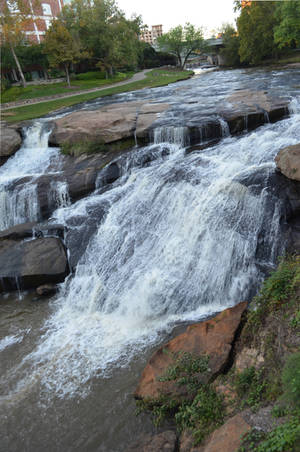 Waterfall Aerial View Stock Photo DSC 0043 by annamae22 Waterfall Aerial View Stock Photo DSC 0043 by annamae22