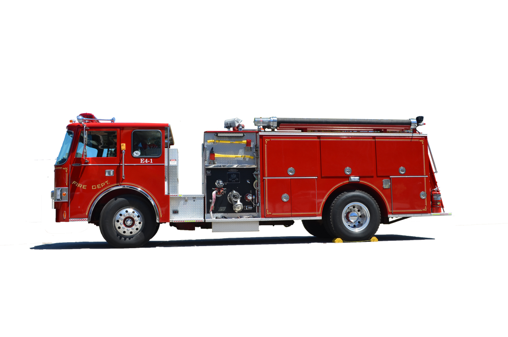 Fire Engine Truck Side View PNG Stock Photo 0110 by annamae22 on DeviantArt