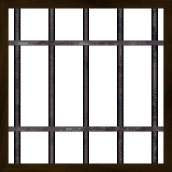 Metal Bars Window PNG Stock Photo cc4 (1)