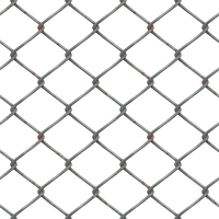 Metal Chain Fence PNG Stock cc1 LARGE