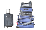 Pile of Luggage PNG Suitcases Stock 0034
