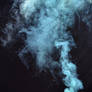 Smoke Bomb Stock 0036 Blue Plume