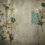 Textural Paper Background Stock With Flowers 039