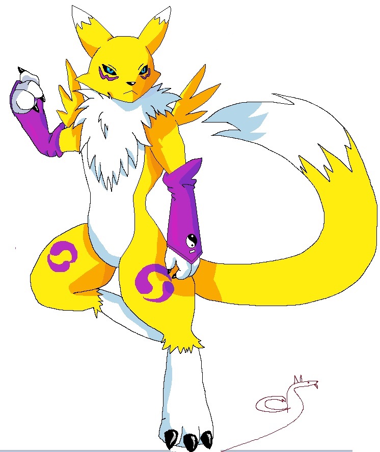 Custom Renamon Renamon by WafflezrGoodd on DeviantArt