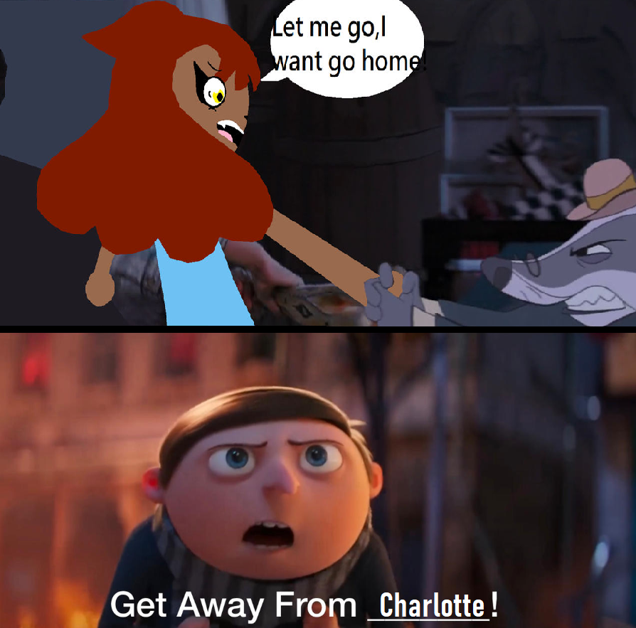 Young Gru Tells Wilkins gang to Get Away From Char by