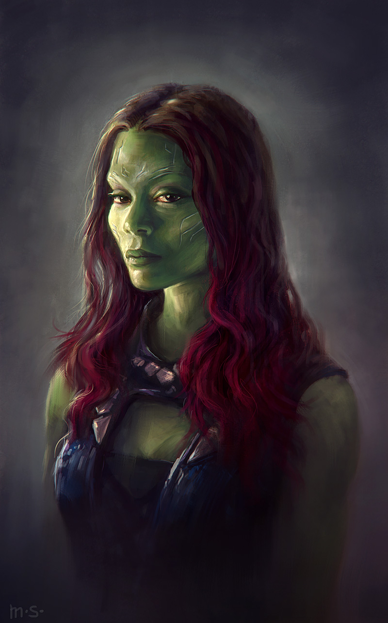 Gamora Fanart