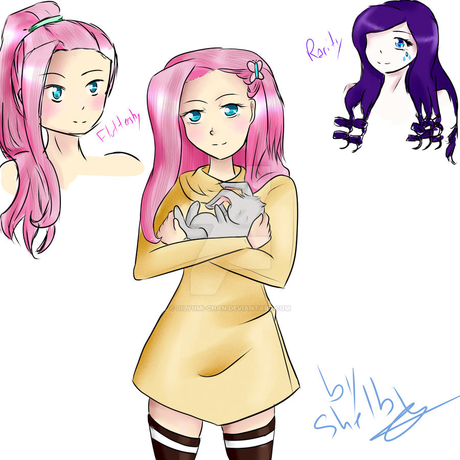 MLP Fluttershy and Rarity