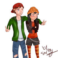 Tj and Spinelli