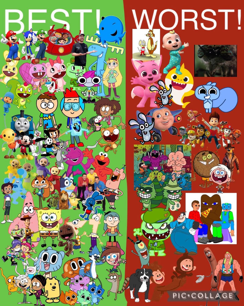 My Best To Worst Characters List by RyderKitts on DeviantArt