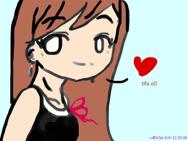 +chibi OpenCanvas Tifa..o_o+