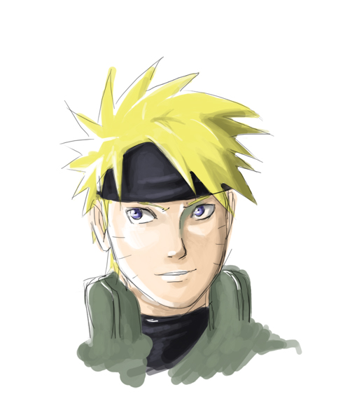 Naruto (Jounin) by RedWing99 on DeviantArt