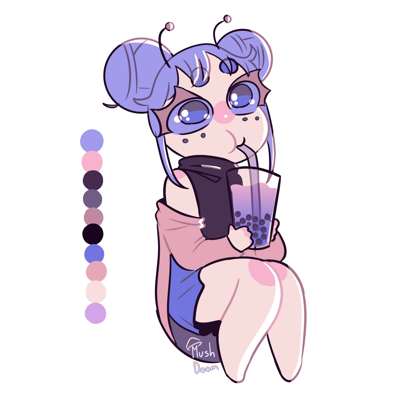 Spacing out by MushdoomOwO on DeviantArt