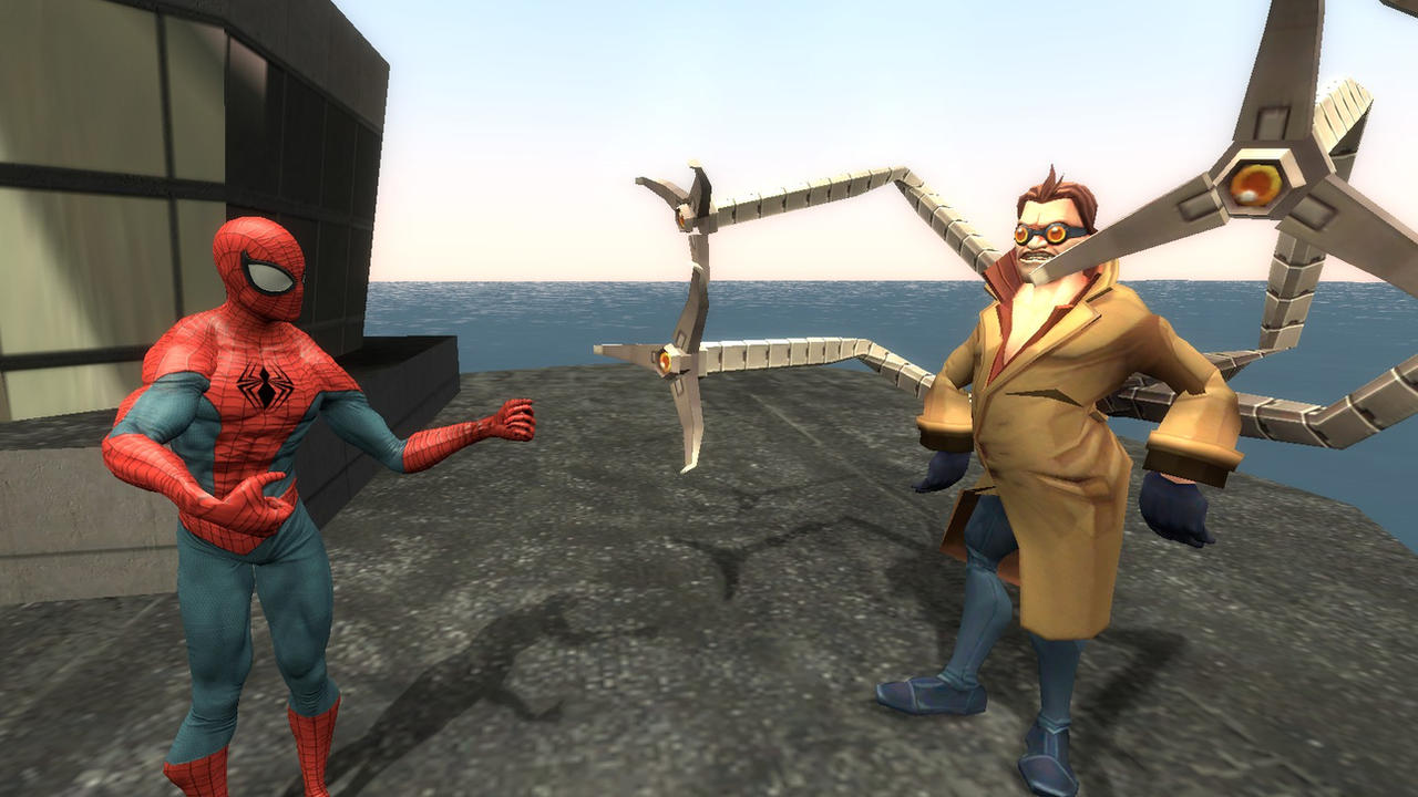Spiderman v doctor octopus by itsharman on DeviantArt