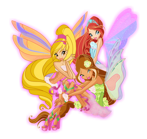 Winx Club official Harmonix (without background)