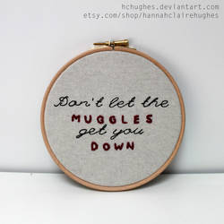 Don't let the muggles get you down - hoop