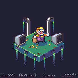 Wario Toxic - Octobit Day20 - Toxic