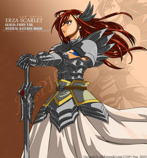 Erza Scarlet Vector