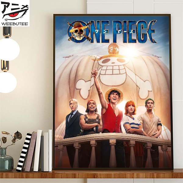 One Piece anime Wall Art Monster Trio official merch