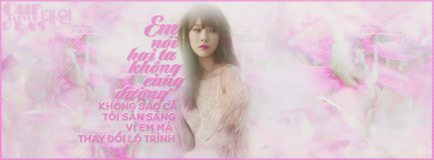 [251216] KIM TAEYEON QUOTE COVER - OUR LITTLE PEAS