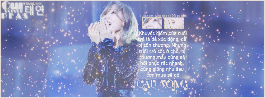 [110117] KIM TAEYEON QUOTE COVER - OUR LITTLE PEAS