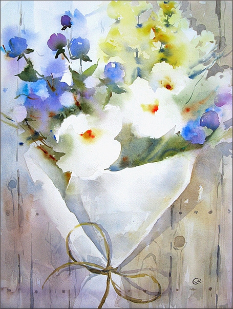 Farmers' Market Bouquet by cmwatercolors Farmers' Market Bouquet by cmwatercolors