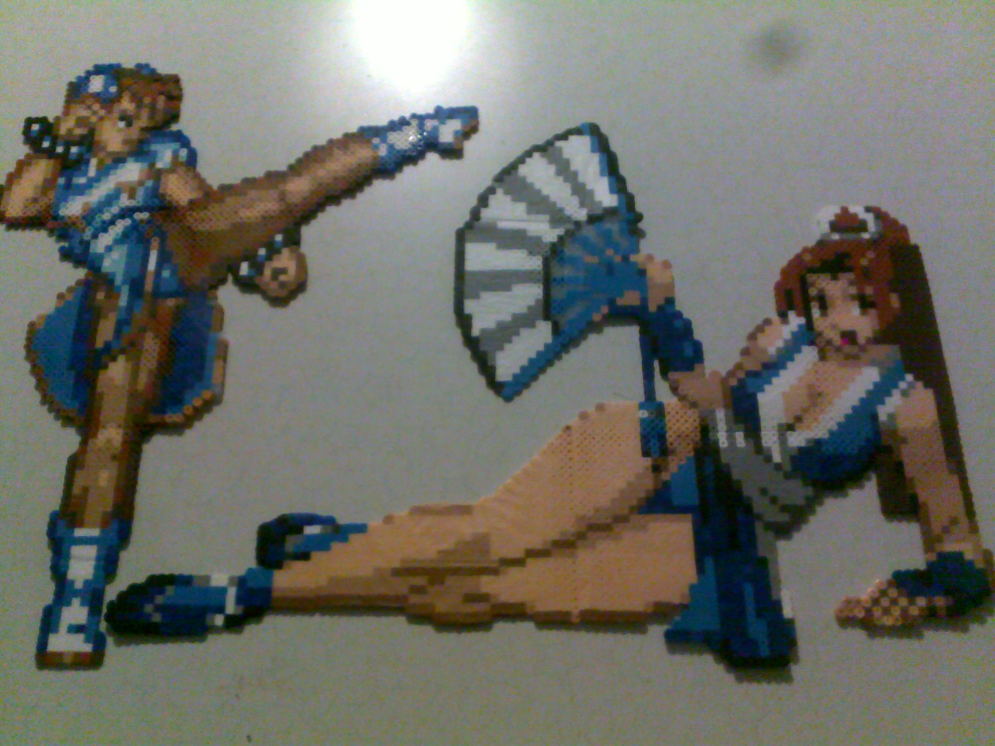 SF Chun-Li and KOF Mai Shiranui