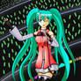 Hatsune Miku live on stage