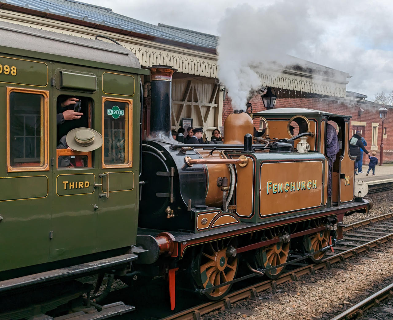 Fenchurch Engine Fenchurch the Steam Engine on the Bluebell Railway by Greyam on DeviantArt