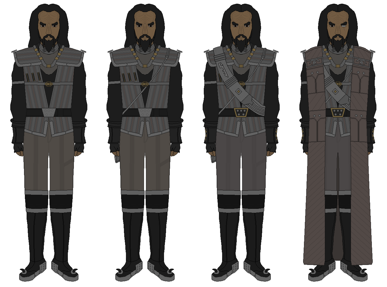 Klingon Defence Forces - Warriors - Circa 2370s