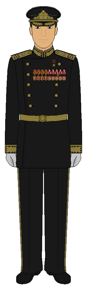 Soviet Admiral of the Fleet - Victory Day 1945