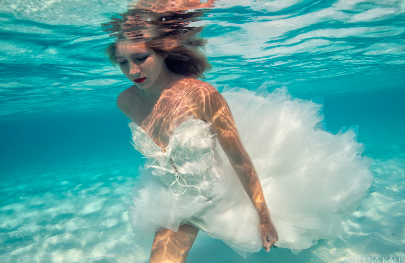 Underwater Bride.