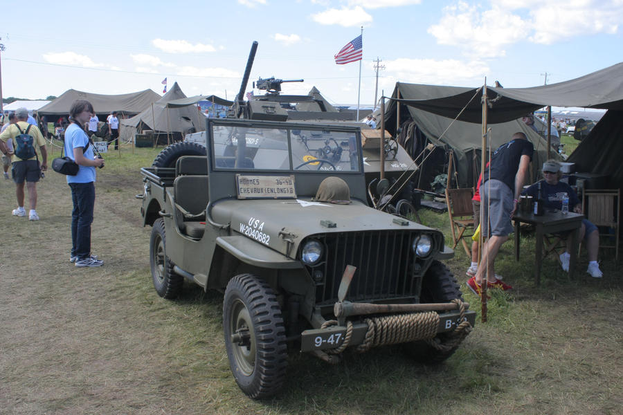 Stock 0117 - US Army Jeep by EverythingIsInStock