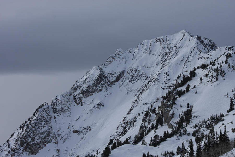 Snowy Mountains by EverythingIsInStock