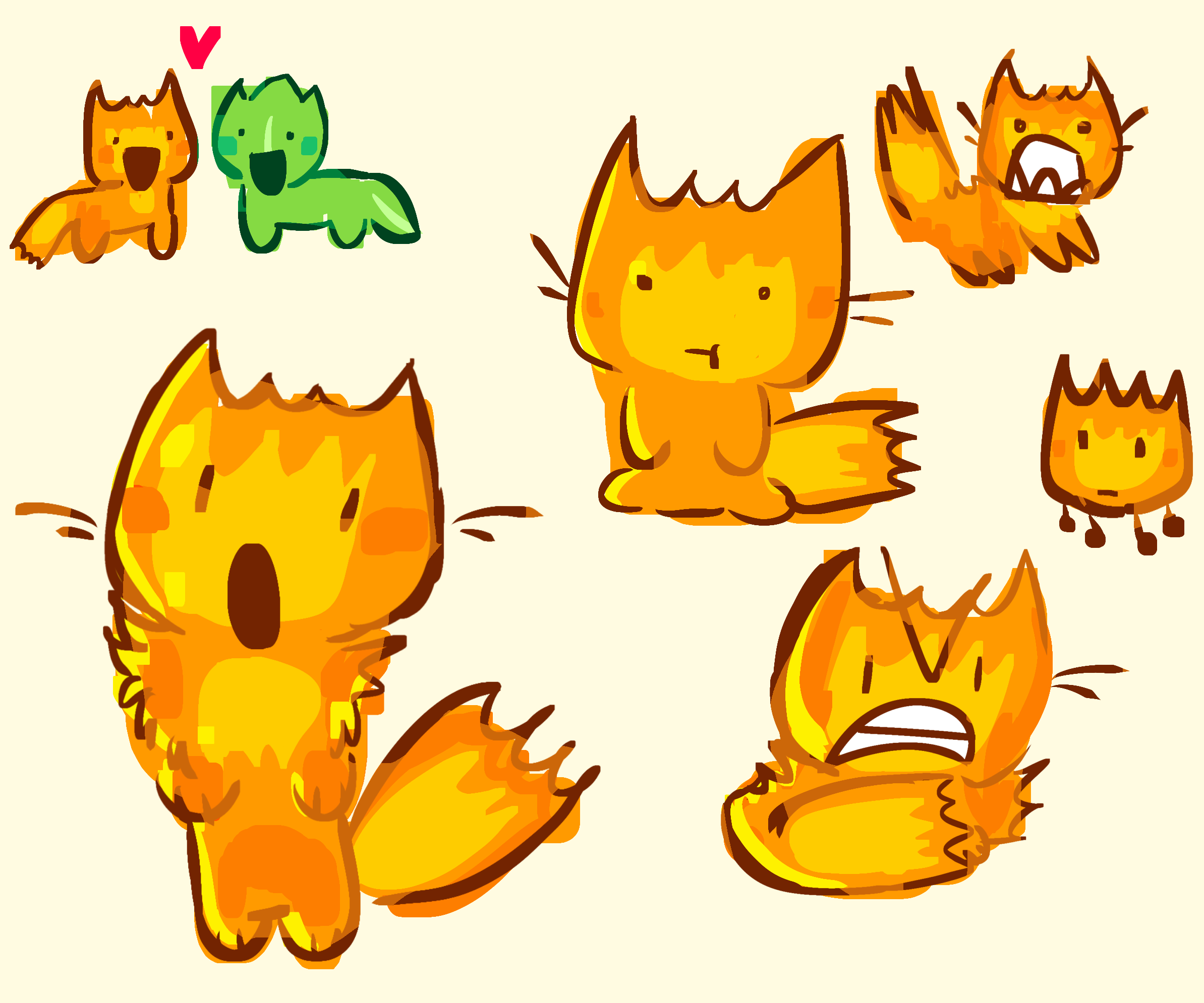 firey cat