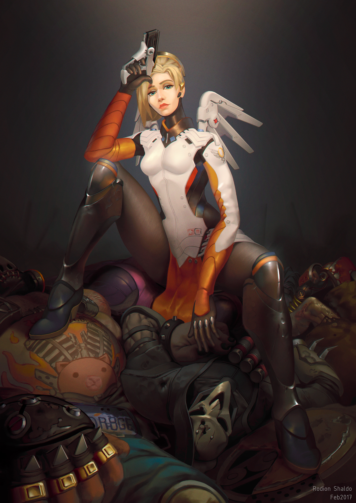 Mercy Overwatch Fanart