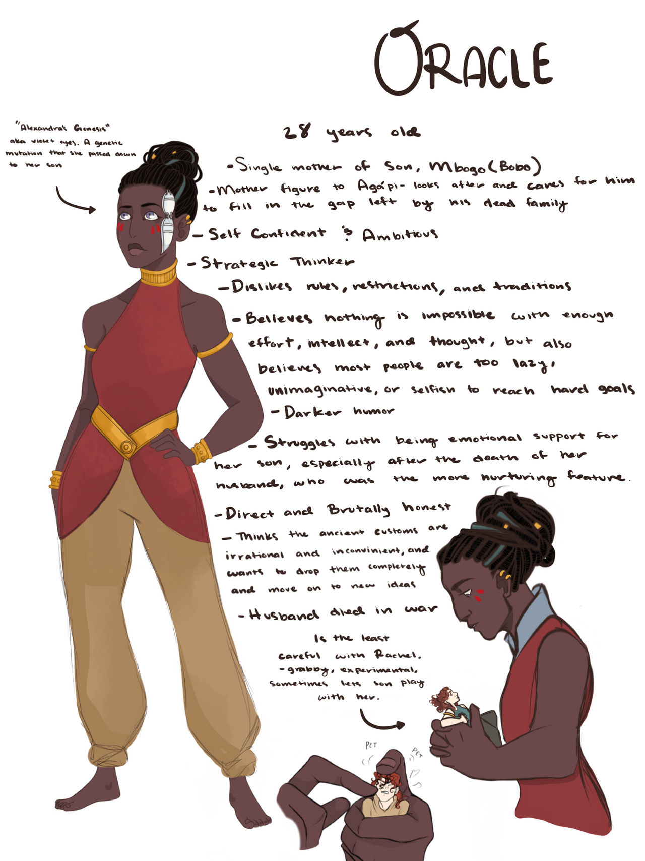 Fictional Oracle Oracle by iarted820 on DeviantArt