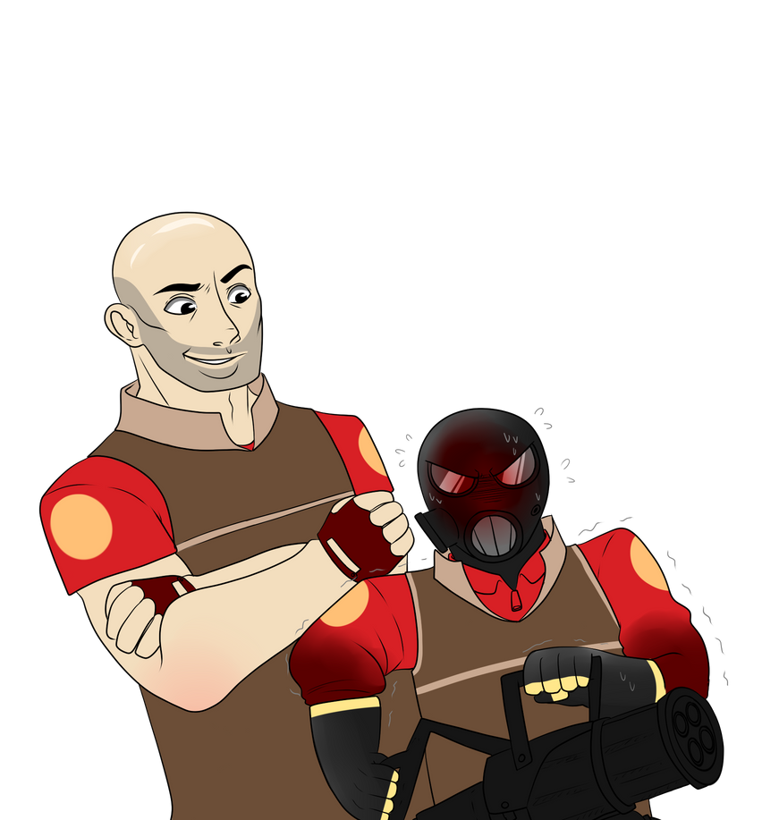 Pyro As Heavy by Toasty-Pyro on DeviantArt