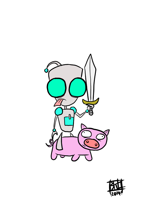 GIR on a Pig