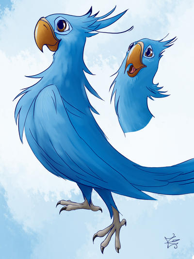 Ridicbird Deviantart Rio Fan art for RIO by CalistoZom on DeviantArt